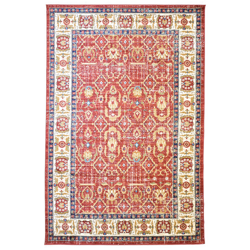 Red Aaliyah Chobi Rug