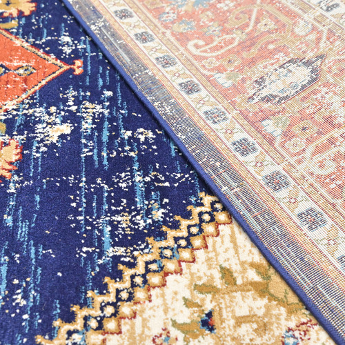 Navy Priscilla Traditional Rug
