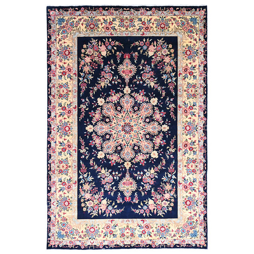 Danyal HandKnotted Wool Persian Rug Temple & ster