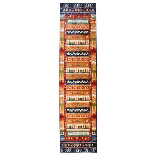 Navy Barezira Power-Loomed Runner