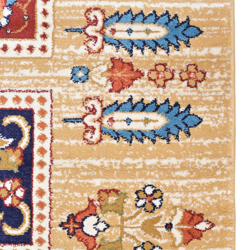 Beige Suray Power-Loomed Rug