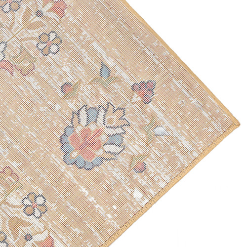 Beige Suray Power-Loomed Rug