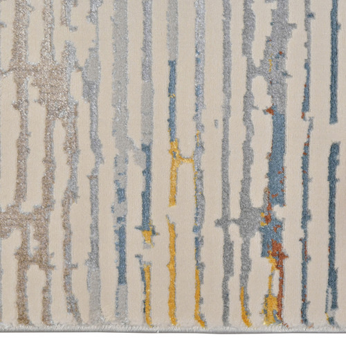 Cream Eulalia Power-Loomed Rug