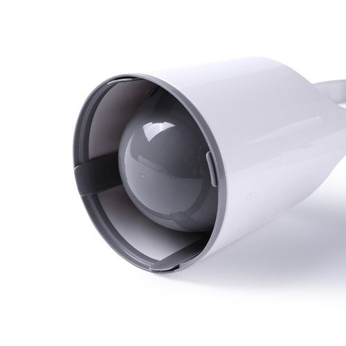 White & Grey Dispenser Toilet Brush with Holder