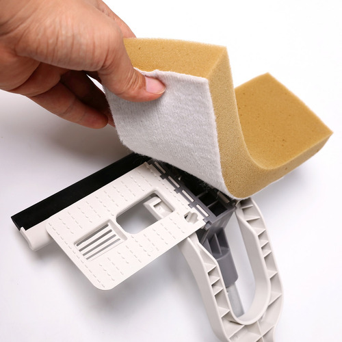 Grey & Yellow Steel Sponge Mop