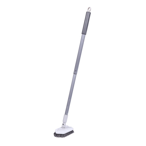 Grey & White Bathroom Floor Brush