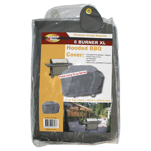Extra Large 6 Burner Hooded BBQ Cover