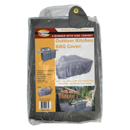 4 Burner Outdoor Kitchen BBQ Cover