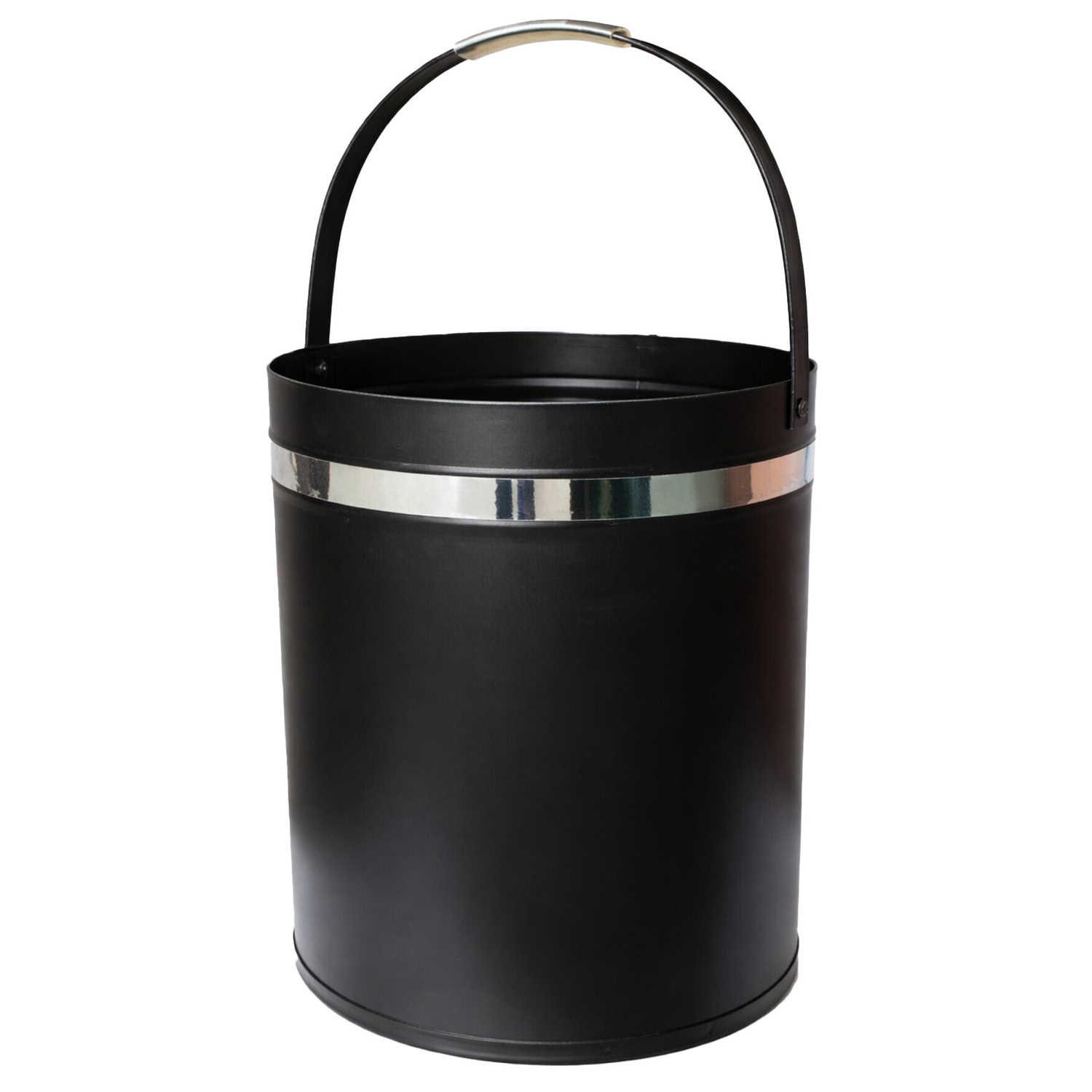 Vance Black Round Bucket