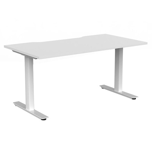 MarsdenOfficium Everett Fixed Single Office Desk | Temple & Webster