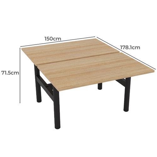 Helix 150cm Double Sided Office Desk