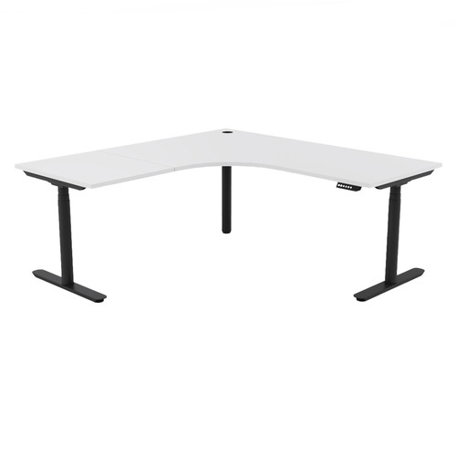 Maddox 180cm Dual Motor Electric Sit & Stand Corner Desk