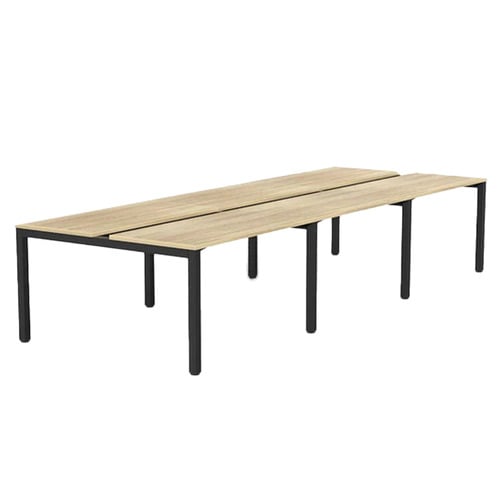 Napa 6 User Double Sided Workstation