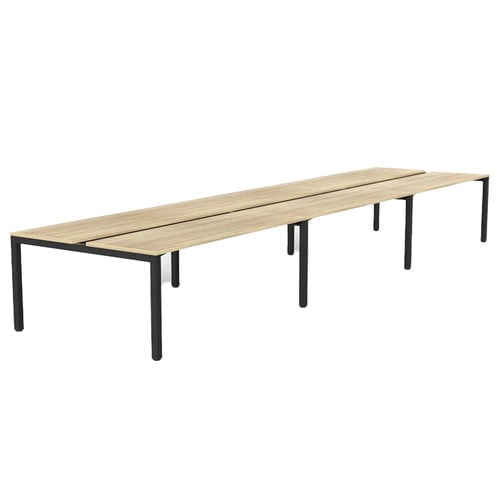 Napa 6 User Double Sided Workstation