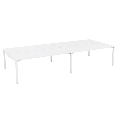 Napa Stretch 4 User Double Sided Workstation