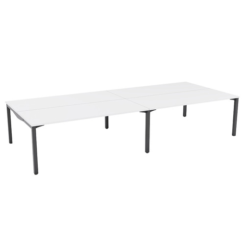 Napa Stretch 4 User Double Sided Workstation