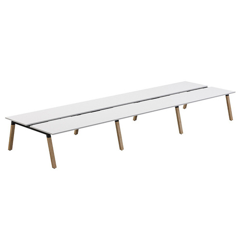Cambridge 6 User Double Sided Desk