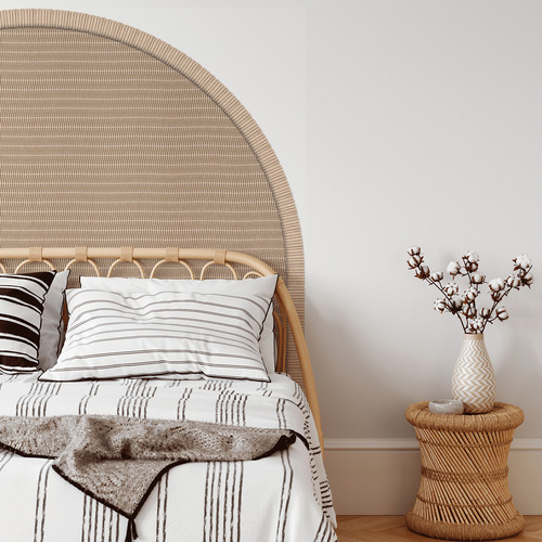 Rattan Arch Reusable Headboard Decal Temple & ster