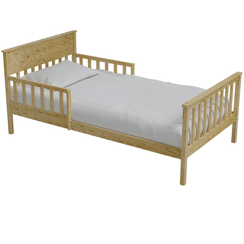 Kids' Lucia Wooden King Single Bed Frame Temple & ster