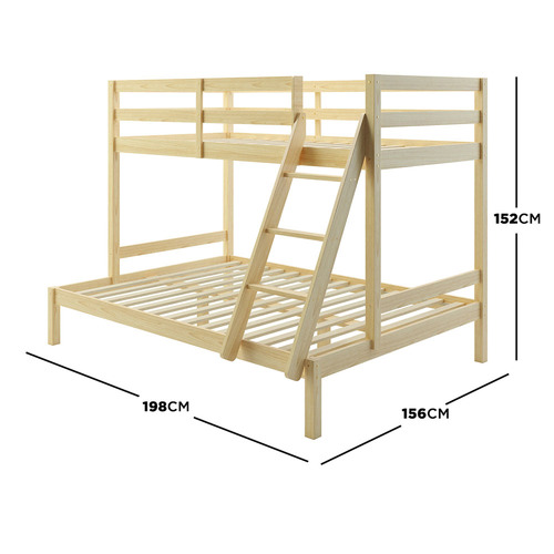 Catalina Single Trio Bunk Bed, Catalina Twin Over Bunk Bed Instructions