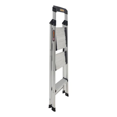 GorillaLadders Gorilla 3 Step Aluminium Household Ladder | Temple & Webster