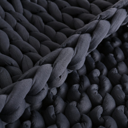 Serene HandWoven Knitted Weighted Blanket Temple & ster