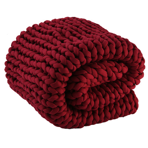 Serene HandWoven Knitted Weighted Blanket Temple & ster