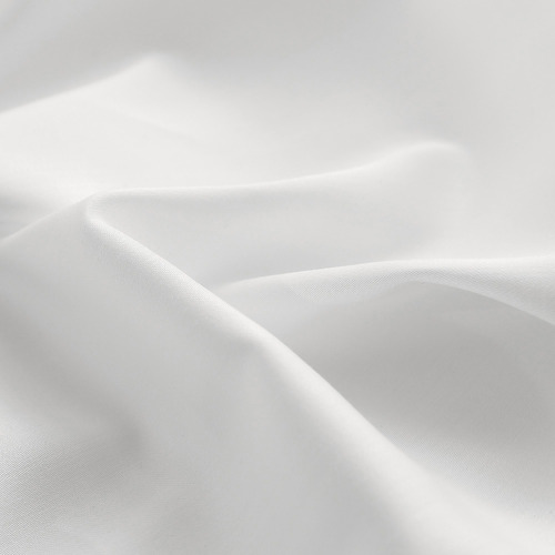 White Gaultier Bamboo-Blend Quilt Cover Set