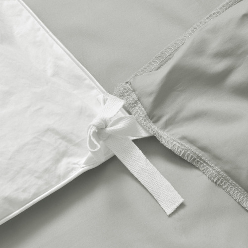 Dove Grey Gaultier Bamboo-Blend Quilt Cover Set
