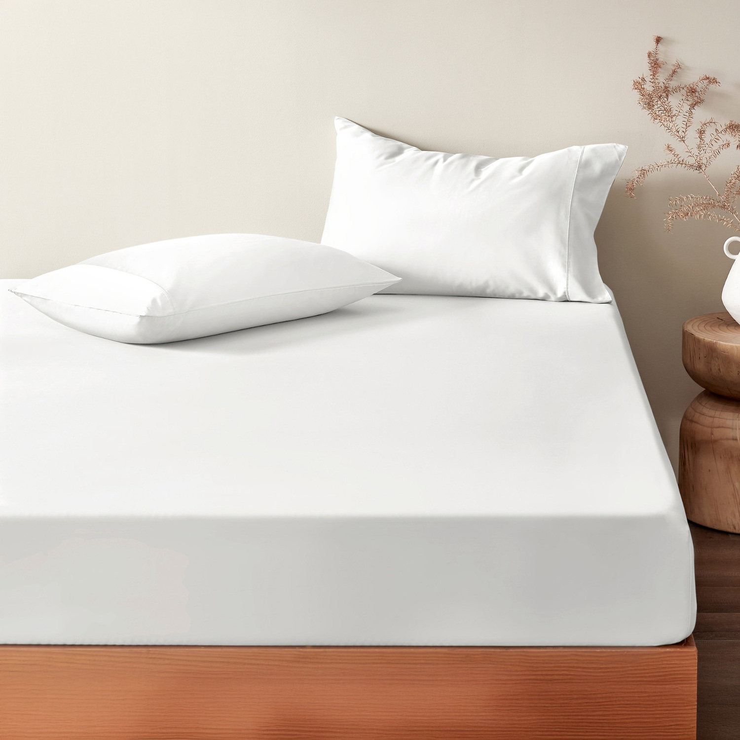 Gaultier Bamboo & Cotton Fitted Sheet Set