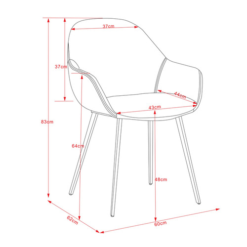 Fido Velvet Dining Chairs