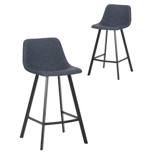 suede grey bar stools