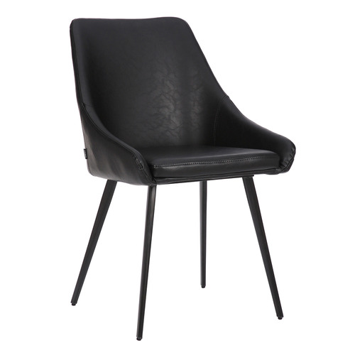 Casabona Shogun Faux Leather Dining Chairs | Temple & Webster