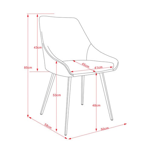 Shogun Faux Leather Dining Chairs