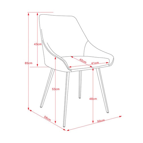 Shogun Velvet Dining Chairs