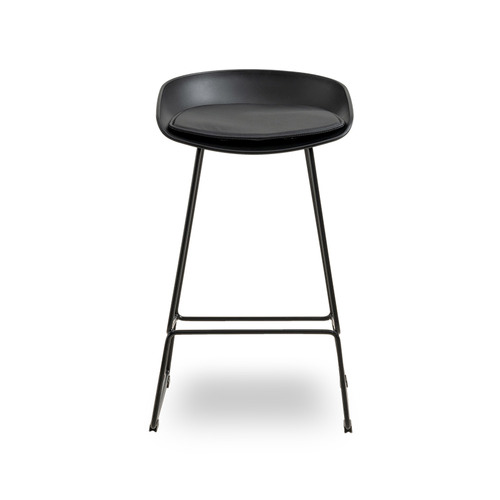 66cm Tobi Faux Leather Kitchen Stools