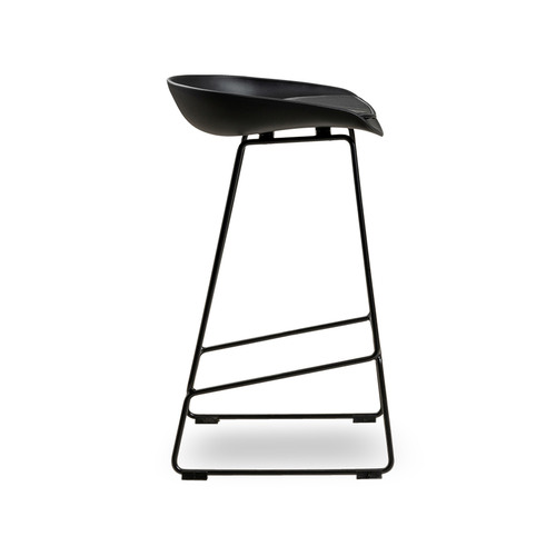 66cm Tobi Faux Leather Kitchen Stools