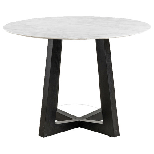 Devereaux Italian Carrara Marble Dining Table