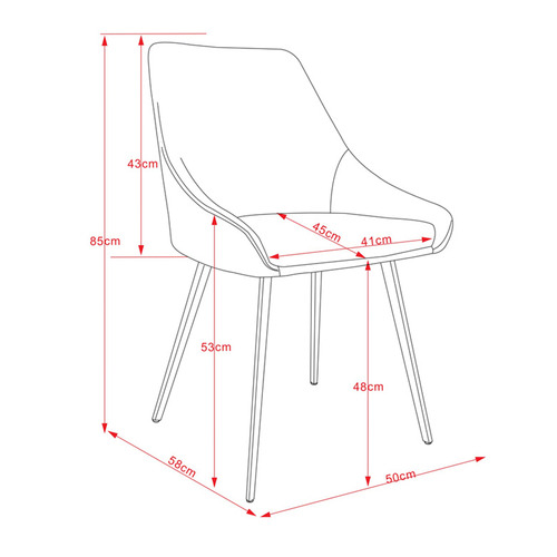 Casabona Shogun Upholstered Dining Chairs Temple & ster
