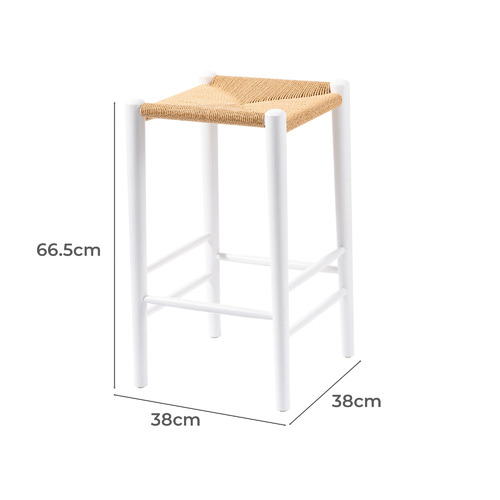 66.5cm-Hans-Wegner-Replica-Kitchen-Stool