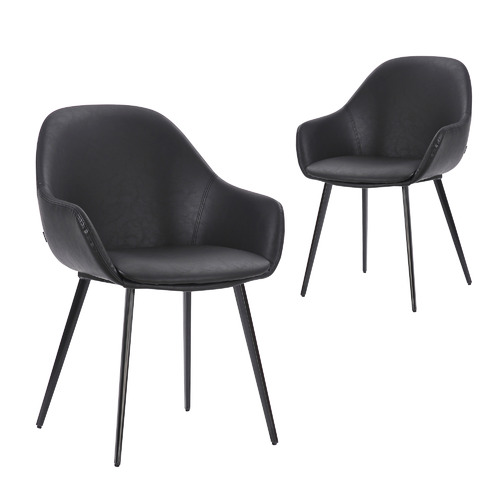 Fido Faux Leather Dining Chairs