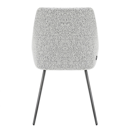 Black & White Amiel Bouclé Dining Chairs