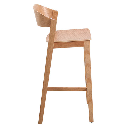 67cm Moooi Oak Wood Barstool