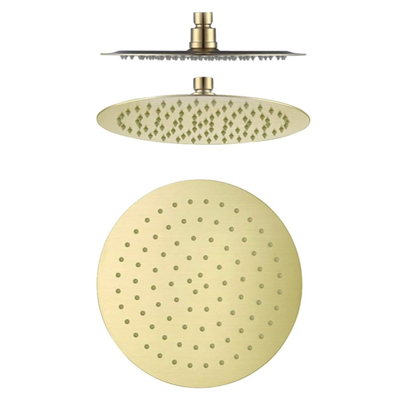 Rosa Brass Shower Head