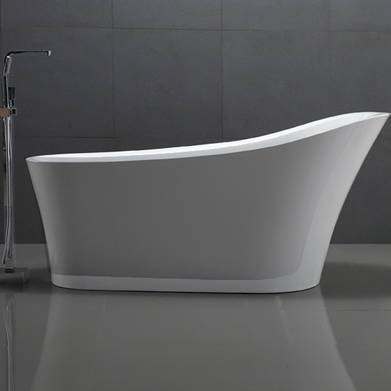 Hepburn Acrylic Free-Standing Bath with Overflow