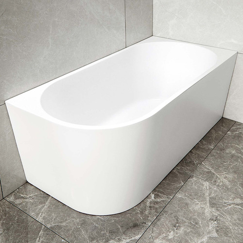 Matte Harper Acrylic Back to Right Corner Bath