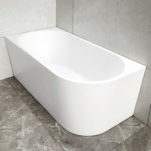 Matte Harper Acrylic Back to Left Corner Bath