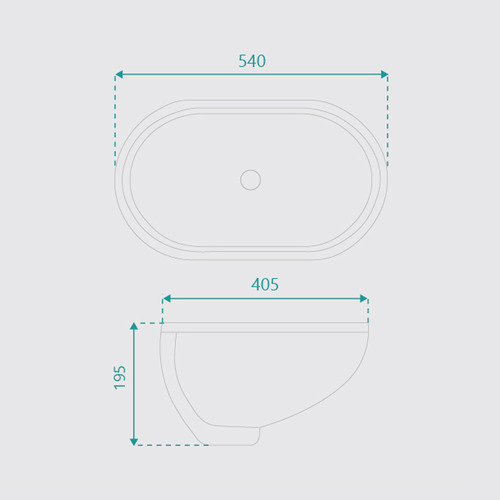 Aniston Undermount Ceramic Basin