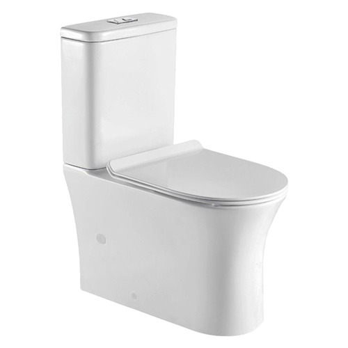 Sacramento Rimless Back to Wall Toilet Suite | Temple & Webster
