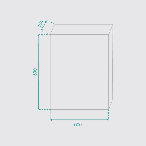 Mirror Wall Mounted Bathroom Cabinet